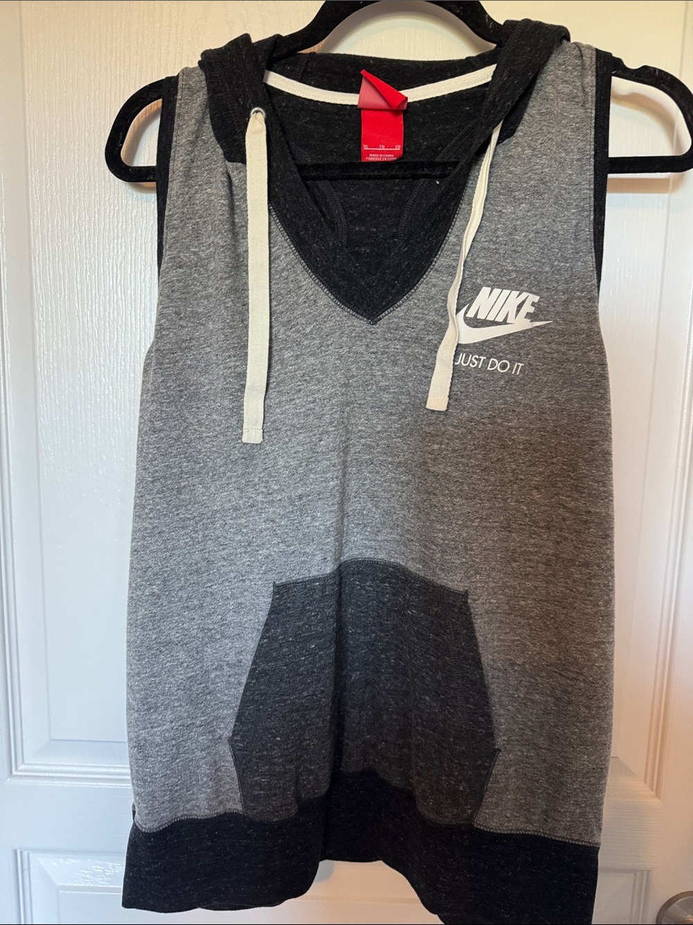 Racer back with hoodie tank